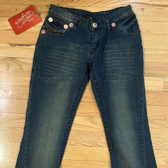 NEW True Religion Joey Super T Jeans SIZE 26 flare leg - Picture 3 of 10